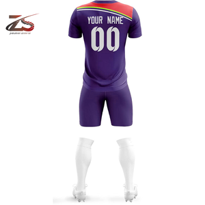 Uniforme de fútbol 2025, camiseta y pantalones cortos, último diseño, uniforme de fútbol con impresión personalizada de Pakistán - Product Image 6