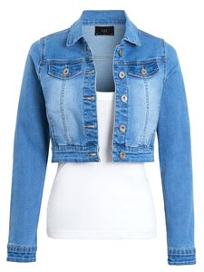 Winter Trend Fashion Women Denim Jacket Oversized Long Denim Jacket Women - Product Image 2