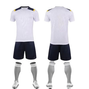 Uniformes de fútbol con logotipo personalizado último modelo de manga corta ropa deportiva y de entrenamiento transpirable de talla grande características - Product Image 6