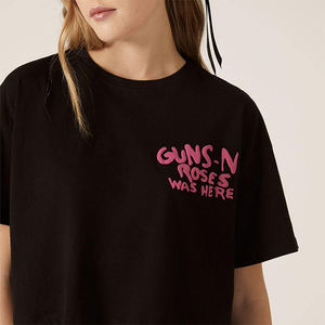 Ropa de calle, camisetas con estampado Puff, camisetas holgadas transpirables con logotipo personalizado, Camiseta holgada de algodón 100% con estampado de longitud media - Product Image 6