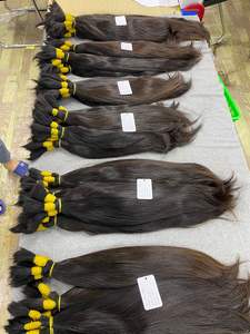 Extensiones de cabello humano alineado con cutícula, envío vietnamita, venta al por mayor, cabello humano crudo de alta calidad a granel - Product Image 6