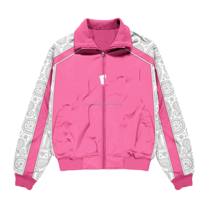 Conjunto Deportivo Personalizado de Gran Tamaño, Chaqueta Cortavientos Reflectante, Ropa Deportiva Urbana para Hombre, Chándal de Poliéster y Nailon para Correr - Product Image 5