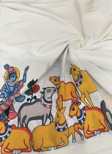 โพลีผ้าผสมฝรั่งเศสแฟนซีสำหรับผู้ชายสำหรับ kurtas และ sarees - Product Image 3