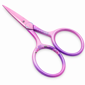 Ciseaux à broder vintage à fleurs, outil de couture de précision, lames en acier inoxydable tranchantes pour couper le fil, ciseaux de maquillage - Product Image 4