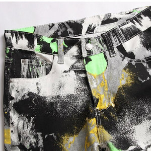 Jeans moulants Pantone pour hommes fabriqués en gros sur mesure en usine en Chine pantalons pour hommes populaires en coton léger uni de RUE - Product Image 5