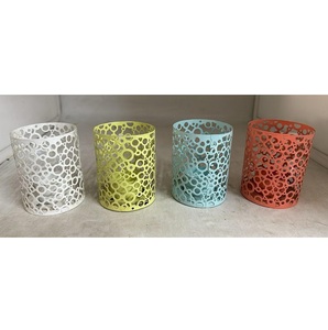 Multi Color Metal Votive Candle Holders in Round Shape for Weddings & Christmas Tabletop Lights Decor Candle Votive - Product Image 4