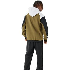 Sudaderas con capucha ajustadas cálidas de invierno para hombre, diseño de panel multicolor, ropa informal de moda más vendida, 100% algodón, venta al por mayor - Product Image 4