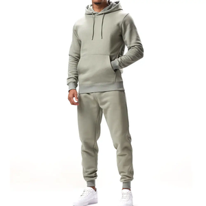 Sweats à capuche et sweat-shirts à manches régulières en coton avec logo personnalisé pour hommes, vêtements de sport d'hiver Vintage et chaud - Product Image 1
