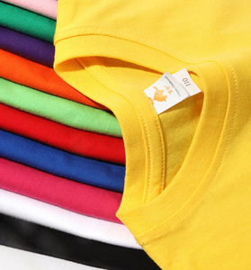 Ropa de algodón 100% para niños, camisetas de manga corta multicolores para niños y niñas, camisetas de punto para niños pequeños - Product Image 5