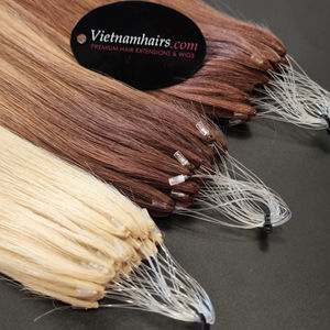 2025 Venta caliente calidad superior 100% extensiones de cabello humano crudo vietnamita cutícula completa Super extremos dobles dibujados con tubo retráctil - Product Image 1