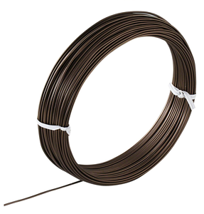 Kawat Bonsai anodizado desnudo artesanía cobre revestido aleación alambre de aluminio bonsai alambre de aluminio ánodo de cobre - Product Image 1