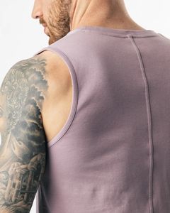 Chemises en coton avec logo personnalisé, vêtements de Fitness pour hommes, débardeur musculaire, sans manches, équipement de Gym, 2022 - Product Image 5