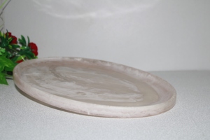 Planche à découper en résine de qualité supérieure Forme demi-cercle Couleur noire Conception solide Bloc à découper traditionnel à bas prix - Product Image 5