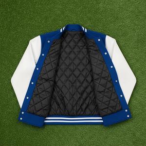 Letterman Leather <b>Jacket</b> Custom Design <b>Men's</b> Premium Quality Chenille Embroidery <b>Baseball</b> Streetwear Waterproof Windproof - Product Image 3