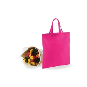 Bolsa de Compras de Algodón Sostenible para Uso Diario, Bolsas Promocionales para Merchandising - Product Image 1