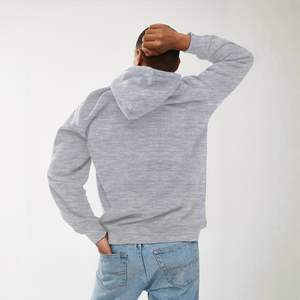 Streetwear <b>Hoodie</b> <b>for</b> <b>Men</b> Drop Shoulder Cotton Pullover <b>Thick</b> Oversized Fleece Sweatshirt Custom Winter Casual Fashion Wear - Product Image 2