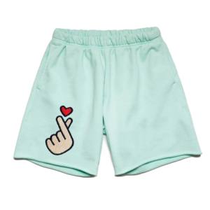 Pantalones cortos deportivos cómodos de felpa francesa para hombre, diseño urbano, cintura elástica, transpirable, de secado rápido, impermeables, 100% de poliéster - Product Image 6