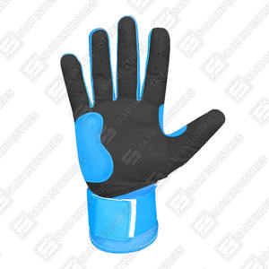 Gants de frappe de baseball professionnels en cuir de qualité supérieure, légers, ambidextres, fermeture velcro, antidérapants, élastiques et doux, best-seller - Product Image 4