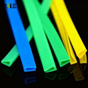 Прозрачный силиконовый профиль на заказ для уплотнения дверей и светодиодной техники - Product Image 3