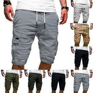 <b>Men's</b> <b>Short</b> Sets <b>Skinny</b> Fitness Fleece Jogger Sets Gym <b>Short</b> Basic Poly <b>Mens</b> Tracksuit - Product Image 3