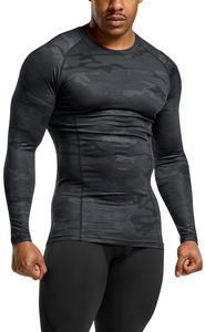 La última ropa sublimada transpirable funcional MMA Rash Guard de secado rápido para hombres - Product Image 2