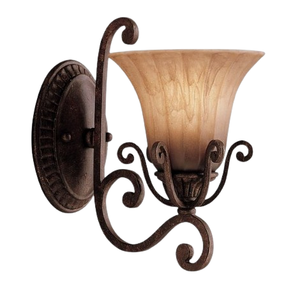 Applique murale contemporaine moderne du milieu du siècle Bougeoir en fer de haute qualité pour l'éclairage de la vanité du salon et de la salle de bain - Product Image 6