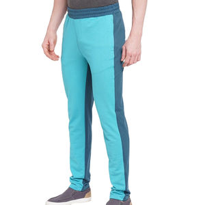 Pantalon décontracté pour homme, coupe droite, taille élastique, 100 % coton, tissu confortable, protection UV, respirant, coupe-vent, idéal pour le quotidien - Product Image 2