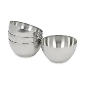 Ensemble de bols en acier inoxydable résistant à la rouille de qualité supérieure, multi-usages pour la préparation, le service, le mélange, la cuisson et le stockage dans la cuisine - Product Image 4