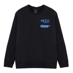 Vente en gros 2025 hiver 100% coton sweat ras du cou 380 GSM polaire surdimensionné décontracté à manches longues 6XL sweats à capuche pour hommes teint uni - Product Image 4