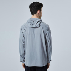 Ropa de hombre chaqueta personalizada cortavientos ligero transpirable chaquetas para correr chaquetas de hombre - Product Image 2