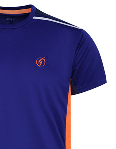 Camiseta informal unisex de talla XL para gimnasio, camiseta de poliéster Spandex de alta calidad, de secado rápido, ligera, sólida, para yoga, manga corta - Product Image 3