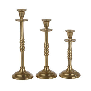 Portavelas de diseño estándar, candelabro, para el hogar Decoración de mesa, portavelas de Metal dorado de alta calidad - Product Image 4