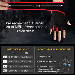 Gants d'haltérophilie pour gants d'entraînement de gymnastique Gants d'haltérophilie d'entraînement en cuir pour l'entraînement physique - Product Image 4