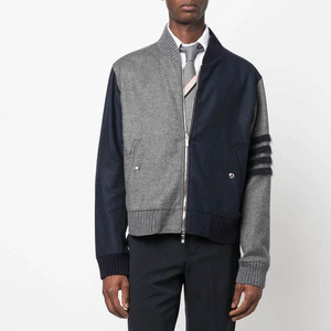 Blousons universitaires personnalisés OEM, design sur mesure, quantité en gros, très demandés, épais, mode hiver, unisexe, écologiques - Product Image 4