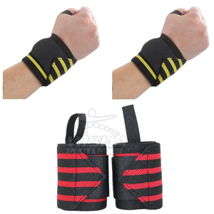 สายรัดข้อมือนีโอพรีนสำหรับผู้ชายและฟิตเนสยิมออกกำลังกาย - Product Image 4