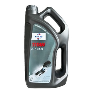 Huile de transmission automatique FUCHS Titan ATF 4134, huile de boîte de vitesses 4L, ultra haute performance pour remplacement - Product Image 1