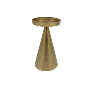 Bougeoir en bois fait à la main marron fini pour la décoration d'éclairage de table de maison et de mariage fait à la main en vrac - Product Image 5