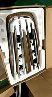 Kit de garnitures intérieures en bois de chêne véritable pour Audi Q5 2009-2017, ensemble de modernisation pour tableau de bord, console centrale et panneaux de porte