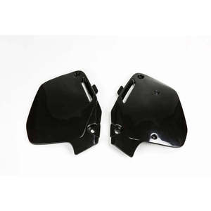 Per Honda CR 125 pannelli laterali a 1992 1991 carenatura nera per moto realizzata in resistente plastica ABS - Product Image 1