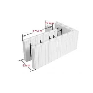 Blocs de construction ICF à haute valeur R et installation rapide <span class=keywords><strong>pour</strong></span> des maisons écoénergétiques - Product Image 1