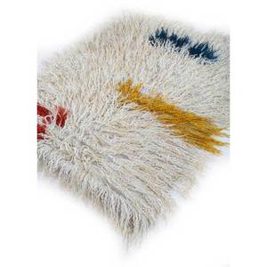 Alfombra de Lana Zuri Ivory Pae-287, Tejida a Mano con Patrón Abstracto, para Sala de Estar, Entrada, Pasillo o Espacios Rectangulares - Product Image 2