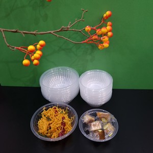 Largement utilisé Vietnam vente en gros pas cher prix PP bol en plastique pour la soupe Transparents jetables 6/ 10/20/28oz taille personnalisée - Product Image 3