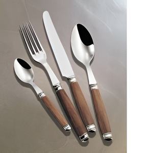 Juego de cubiertos de acero inoxidable con mango colorido de nuevo estilo, cubiertos y uso doméstico, precios bajos al por mayor 2024 - Product Image 1