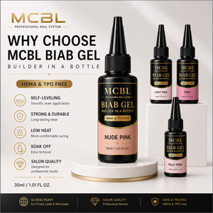 Gel Constructor de <span class=keywords><strong>Uñas</strong></span> BIAB sin HEMA ni TPO, 30ml, Autonivelante, para Remover con Acetona, Marca Privada OEM, Suministro para Salones de Belleza - Product Image 6