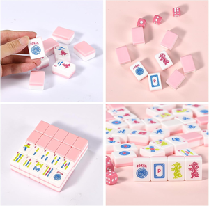 4 jugadores capa personalizada American Mahjong Tiles Pink Mahjong Set American - Product Image 6