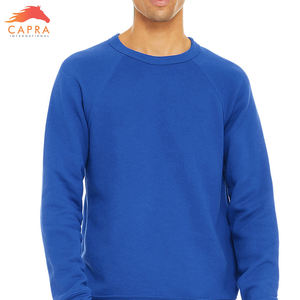 Sudadera de cuello redondo para hombre de alta calidad, venta al por mayor, estampado en blanco liso para deportes de invierno - Product Image 6