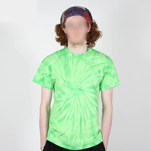 2025 été mode hommes lavage à l'acide T-Shirts couleur unie fabriqué au Pakistan coton/fibre de bambou - Product Image 3