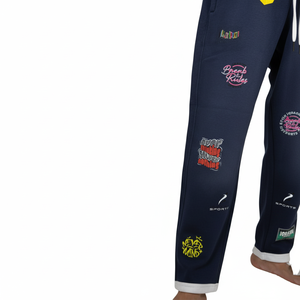 Jogging pour hommes de haute qualité à bas prix, couleur unie, confortable à porter, jogging / style hip-hop, pantalon pour hommes surdimensionné lavé - Product Image 3