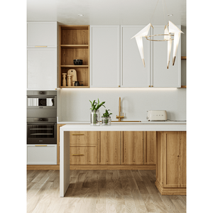 Produit en cristal de quartz Alpine Unionstone - Design moderne, application murale imperméable, grande dalle - Product Image 2