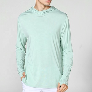 Protección solar Mangas largas Ligero Secado rápido Anti-UV Transpirable Impermeable A prueba de viento Sudadera CON CAPUCHA DE PESCA - Product Image 1